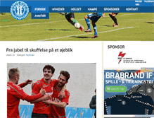 Tablet Screenshot of brabrandfodbold.dk